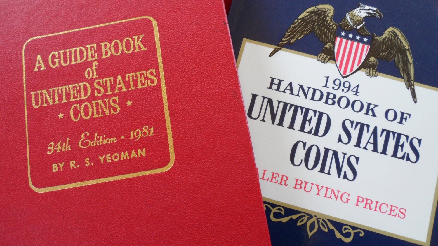 Two Coin Collecting Books Excellent Condition Historical