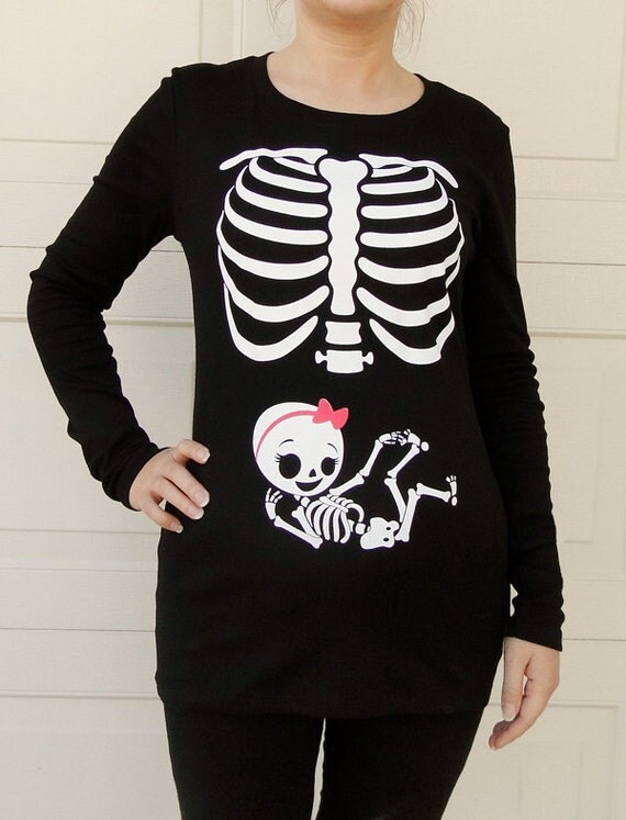 womens skeleton t shirt dress