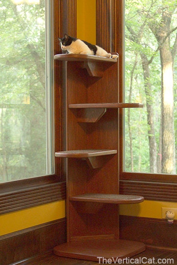 5 Ft. Alexa Corner Cat Tree From The Vertical Cat