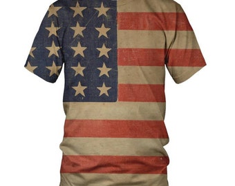 vintage flag tshirt