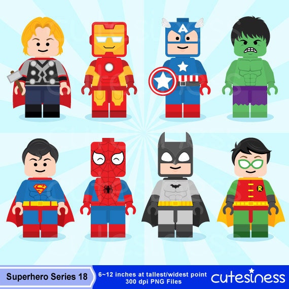 superhero clipart etsy - photo #26