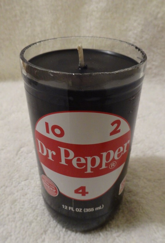 Dr. Pepper Soda Bottle Candle COLA Scented