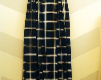 Popular items for plaid maxi skirt on Etsy