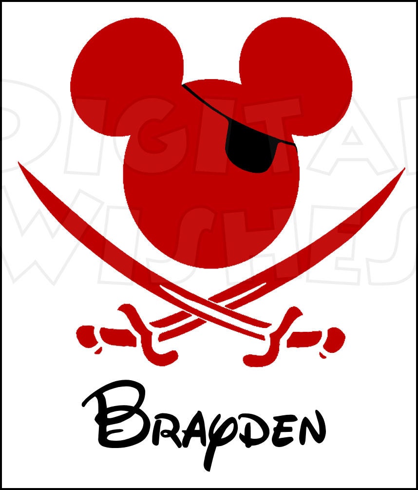 mickey mouse pirate clip art - photo #11