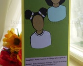 African American Mother and Daughter Encouragement Card
