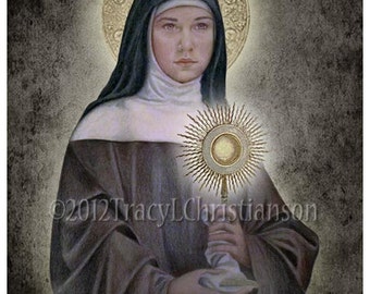 Saint Margaret Of Hungary Catholic Art Print 4131