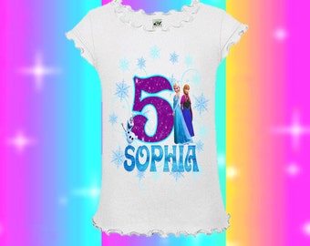 Frozen Birthday Shirt - Frozen Shirt - Elsa Shirt - Elsa Birthday Shirt