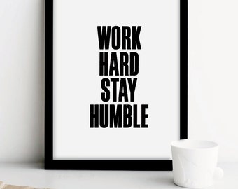 Inspirational Quote Motivational Print 