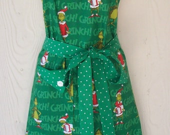 Gingerbread House Apron Retro Inspired Christmas Apron