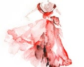 Ballerina in Pink, Watercolor Painting Art Print, Ballet Dance Art, Watercolour Art Ballerina in Pink, Watercolor Painting Art Print, Ballet Dance Art, Watercolour Art