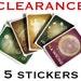 40% OFF CLEARANCE - Astronomy Art Stickers - Astronomer Art, Cosmology Art, Cosmic Pioneers, Vinyl Sticker Prints, Geek Art, Carl Sagan Art