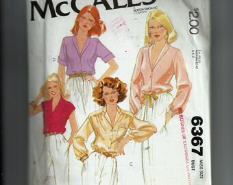 Simplicity Missses' Set of Blouses Pattern 6367