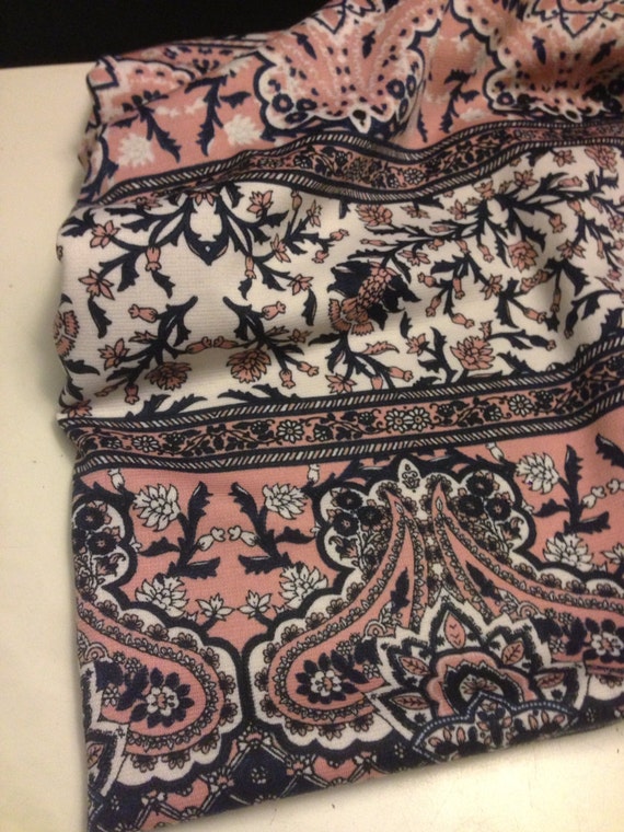 Double Knit Print Fabric 1 Yard