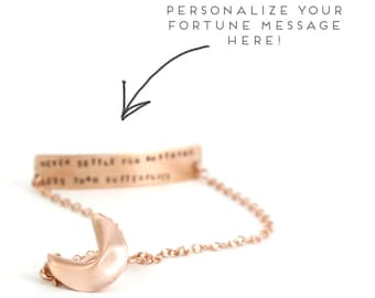 fortune cookie bracelet | PERSONALIZED