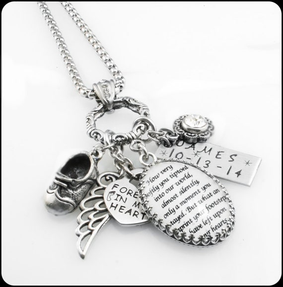 Loss of Baby Miscarriage Jewelry Loss of by BlackberryDesigns