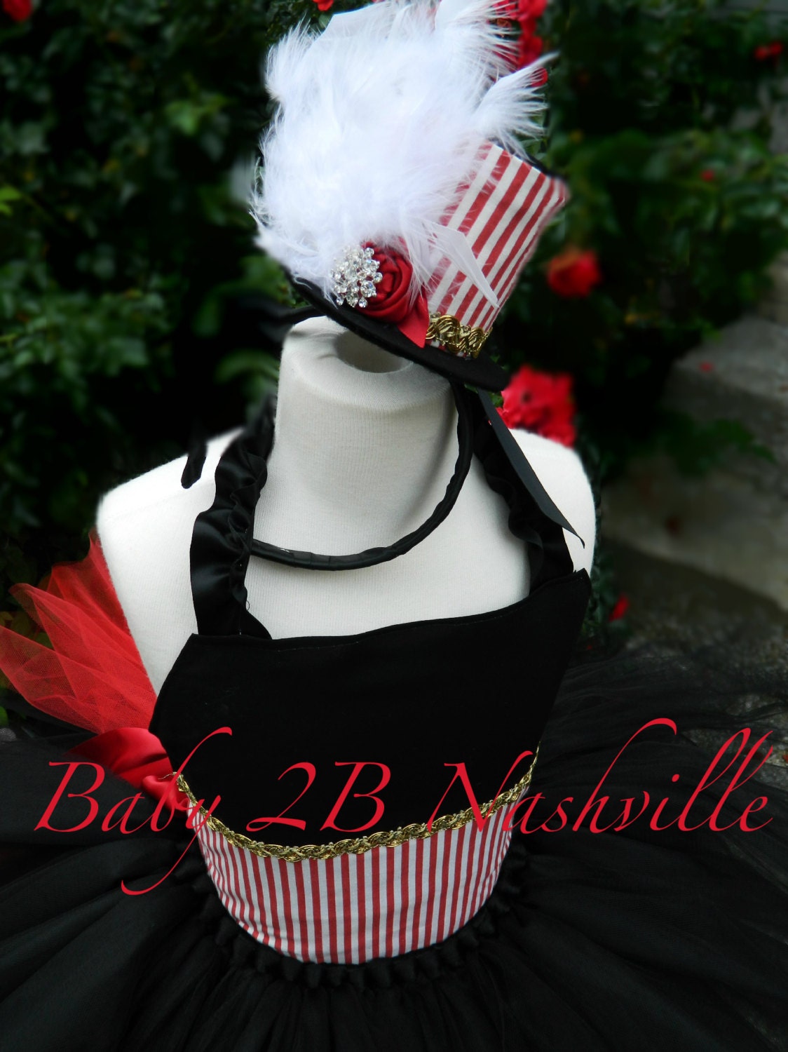 Ring Master Mini Hat Red Headband main image 0