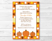 Fall Pumpkin Baby Shower Invitation PRINTABLE Il_170x135