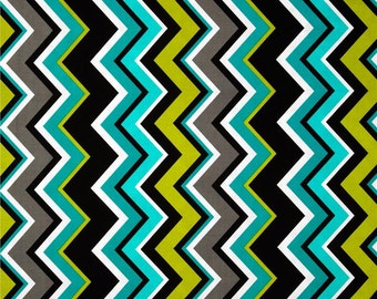 Twin Boutique Shopping Cart Cover for boy or girl.....Lagoon Chevron Shopping Cart Cover for 2 children