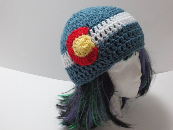 Colorado Beanie Colorado hat Crochet Colorado hat