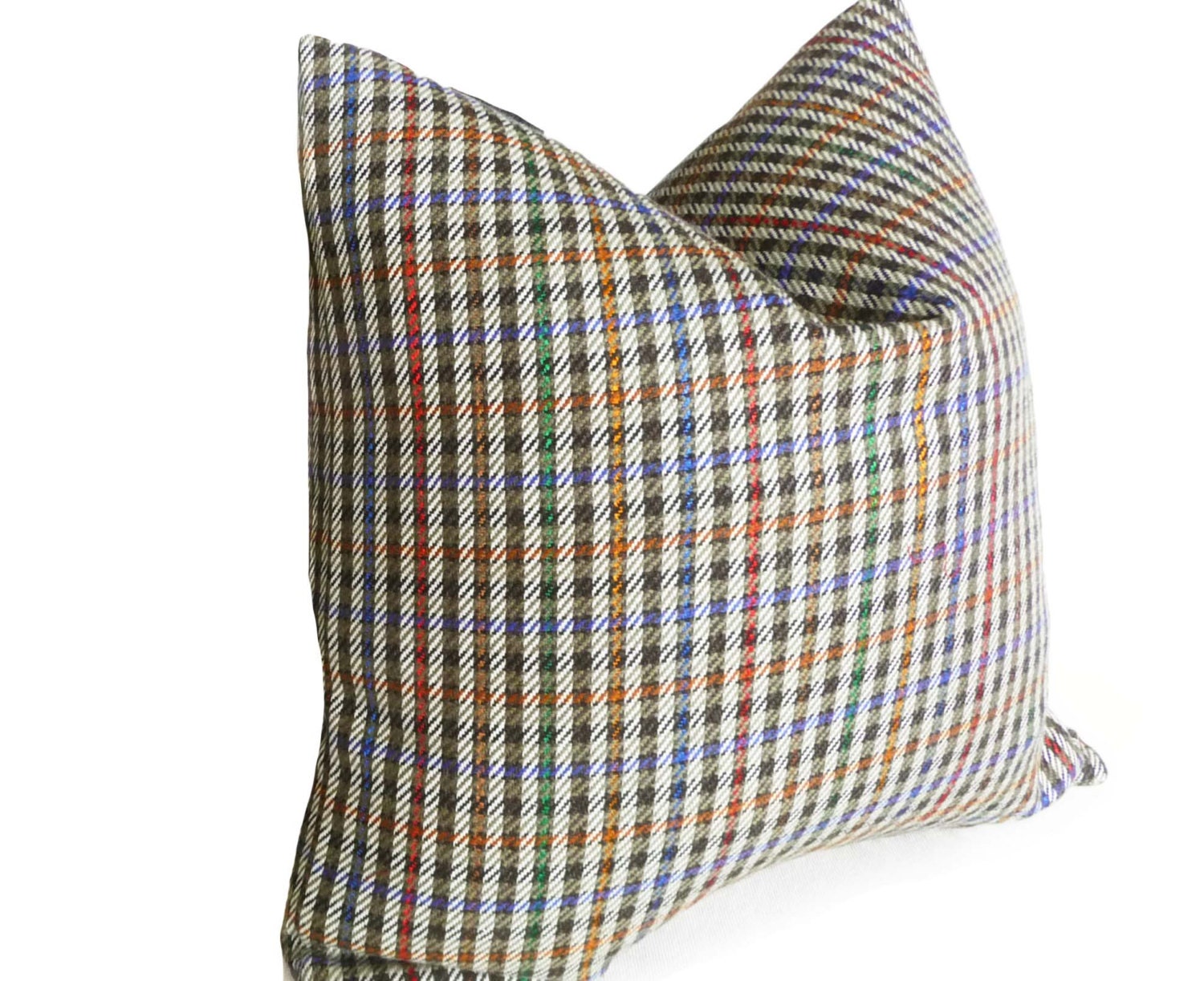 plaid pillows