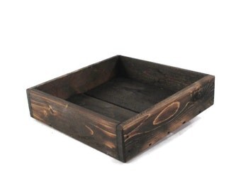 Reclaimed Wood Tray - Rustic Decor - Organize Your Office, Drawers, or Craft Room