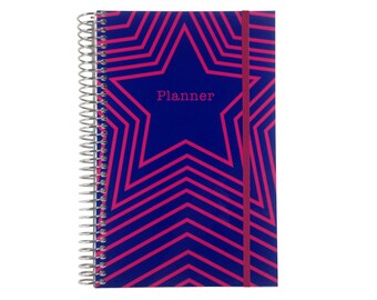 2017 Weekly Planner Organizer | 2017-2018 Planner | Personalized Planner | Weekly Monthly Planner | Weekly Organizer | Agenda Planner