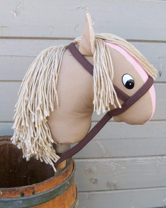 Stick Horse Sewing Pattern and Tutorial Rustic by RusticHorseShoe