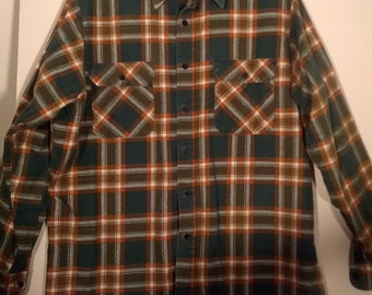 Vintage plaid shirt | Etsy