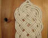 Knotted Beach Cottage Nautical Hanging Trivet