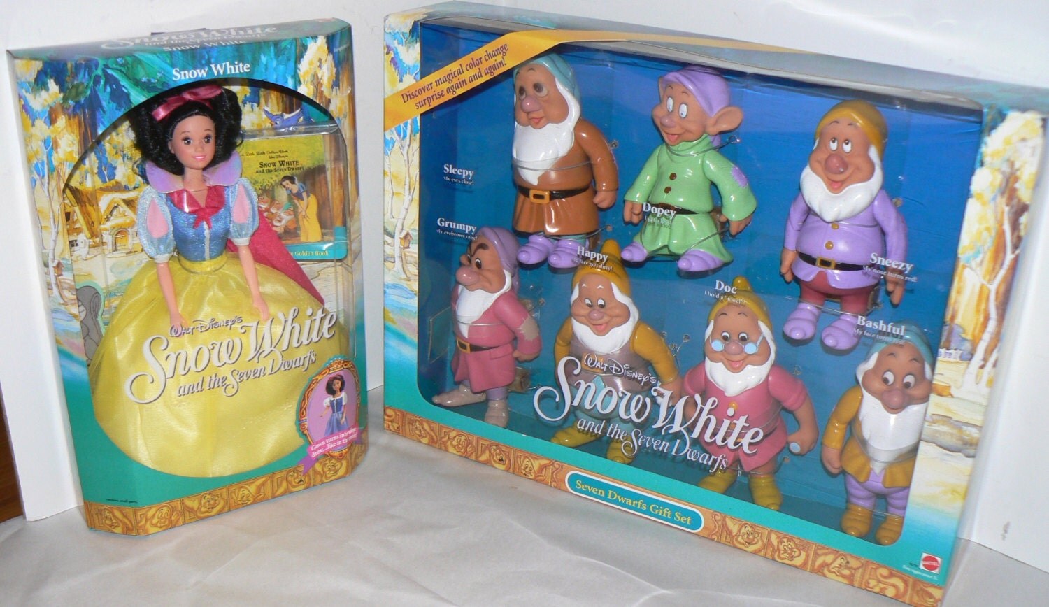 disney 7 dwarfs dolls