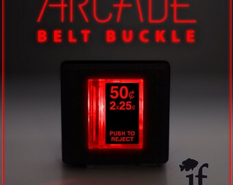 Arcade Belt Buckle... that lights up - 50 Cent, 50x2