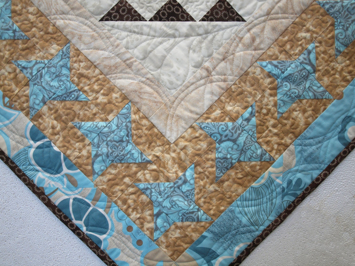 Mediterranean Tiles Wall Hanging/Lap Quilt