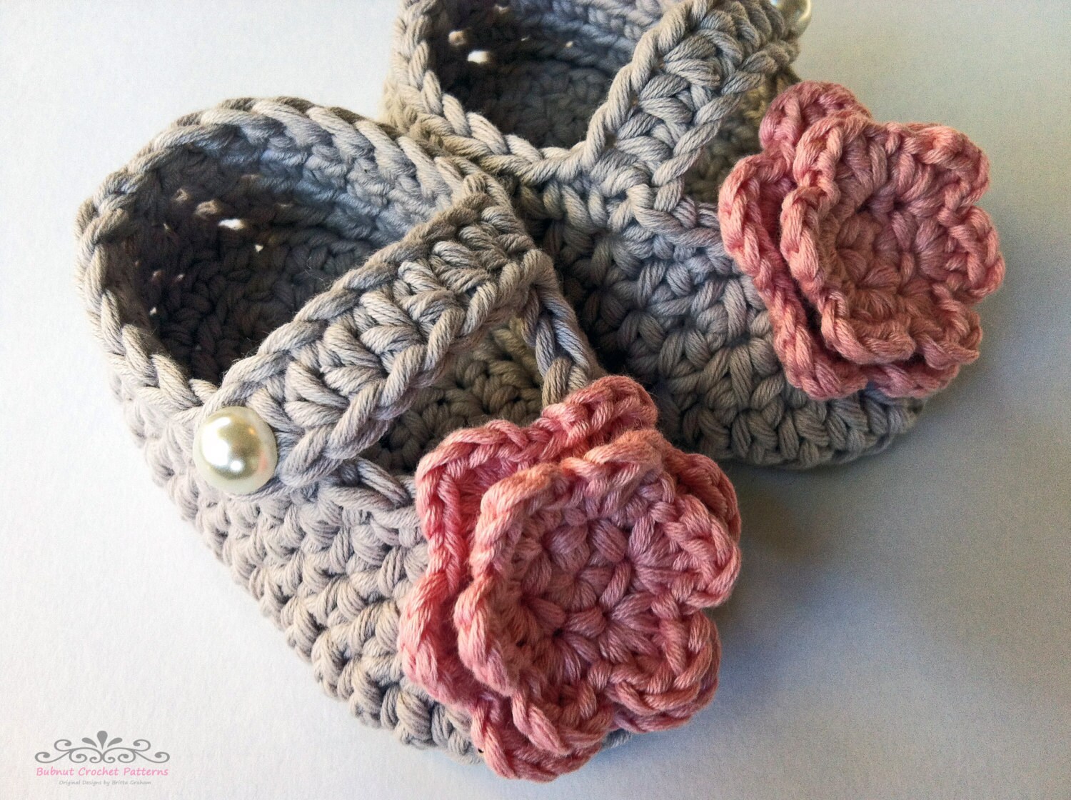Bootie Crochet Pattern Easy Peasy Mary Jane Booties No.701