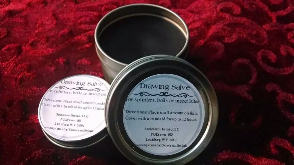 Drawing Salve 1 oz. To draw out splinters by SensoriumHerbals