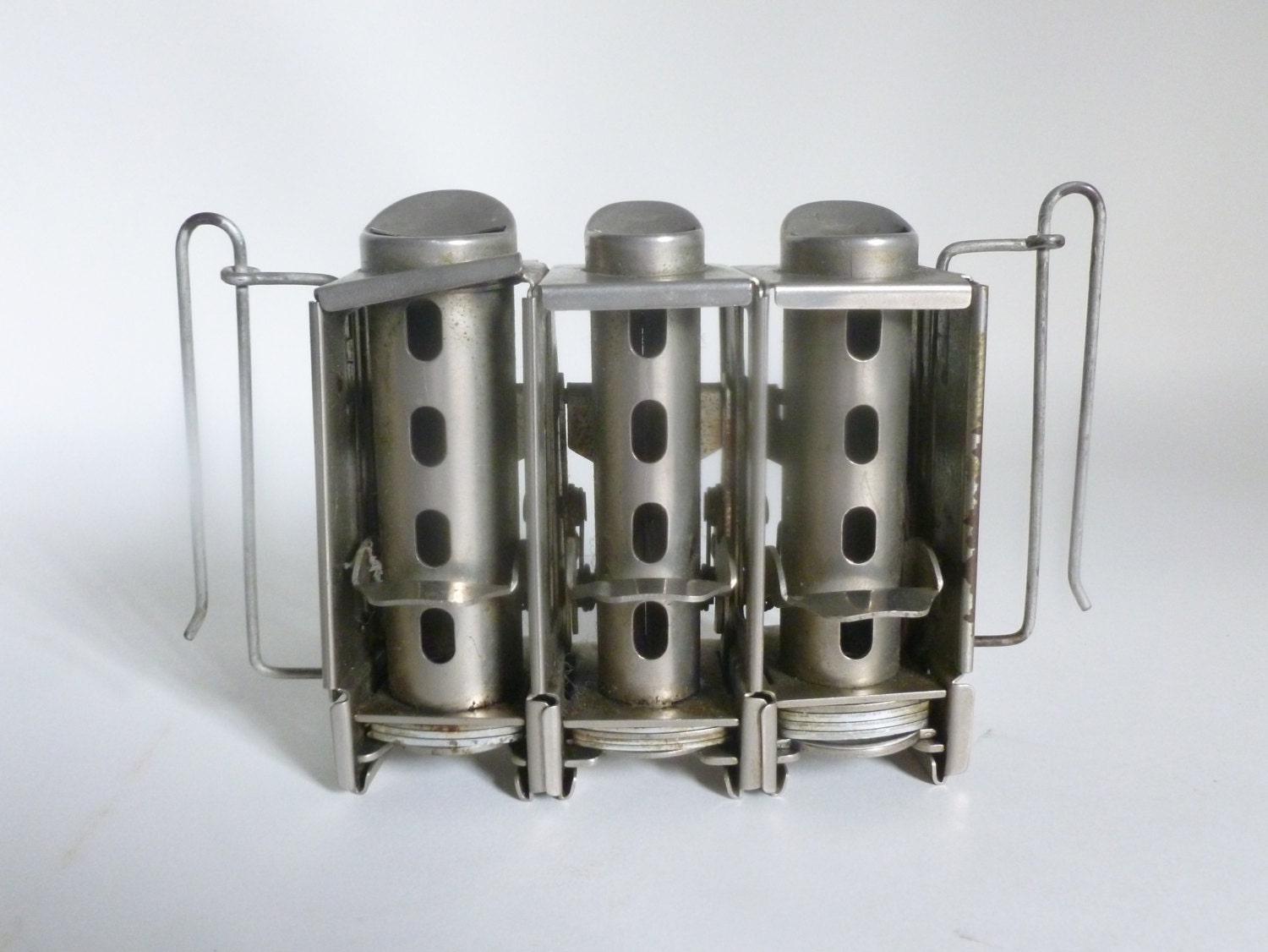 Mid Century Steel 3 Coin Belt Changer Quarter Dime by JoeBlake