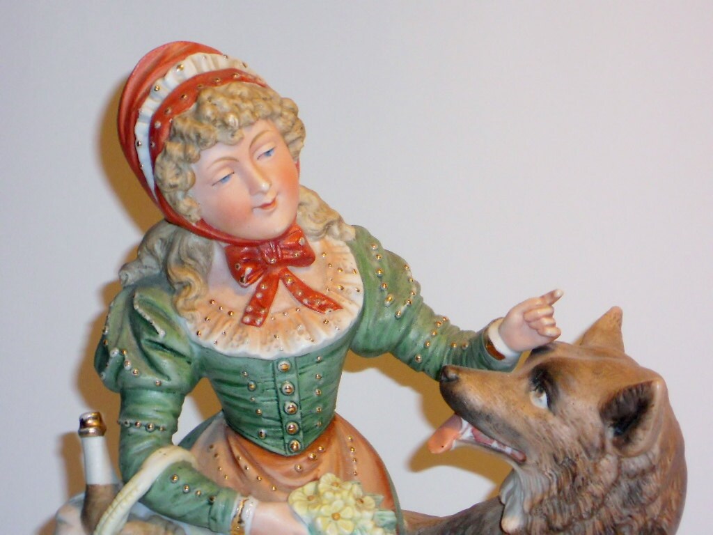 red riding hood figurine