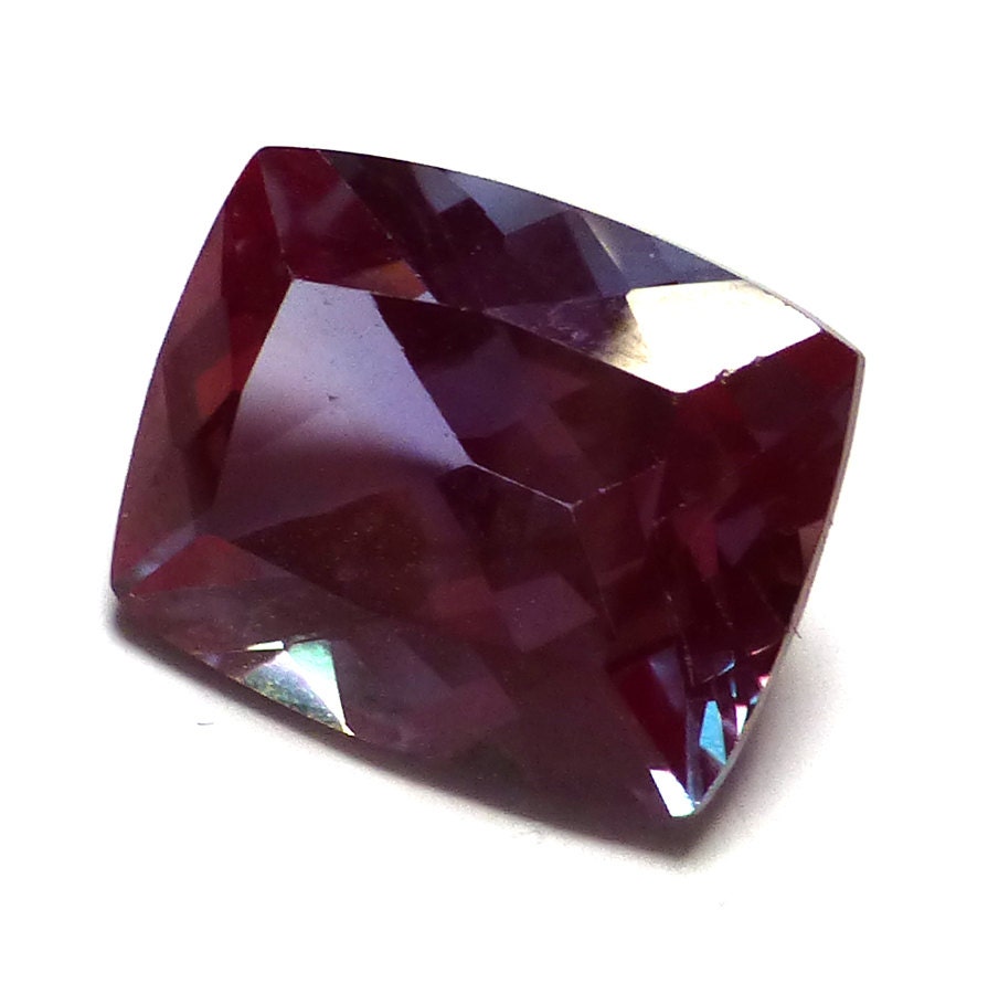 Alexandrite Lab Grown Loose Gemstone Emerald Cut Gem Stone