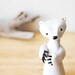Polar Bear Figurine with Fierce Claws by Bonjour Poupette