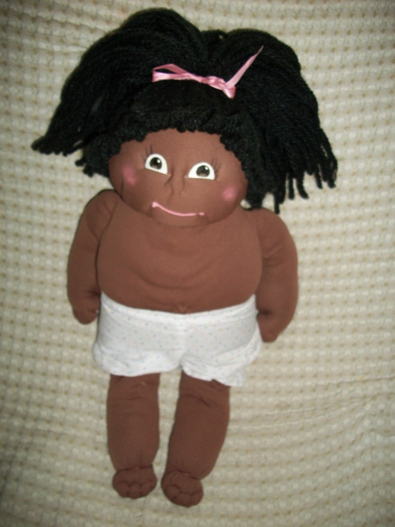 African American 18 Inch Cabbage Patch Style Doll