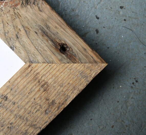 Natural Reclaimed Pine Picture Frame 5x5