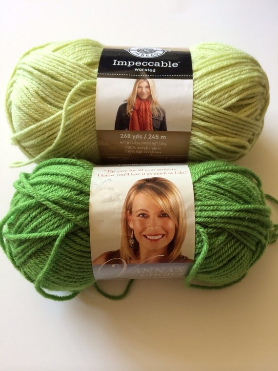 Acrylic yarn Vannas Choice Impeccable worsted by MRocheCrochet