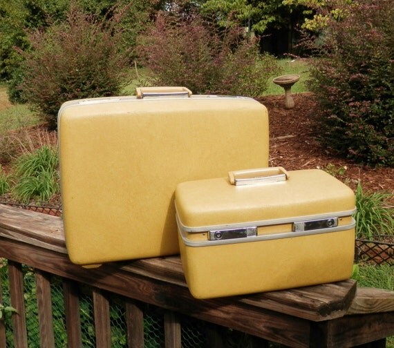 vintage royal traveler suitcase