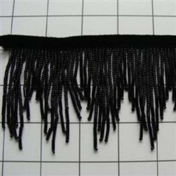 3 black beaded icicle fringe for baton twirler by pinkcrystalz 3 black beaded icicle fringe for baton twirler by pinkcrystalz