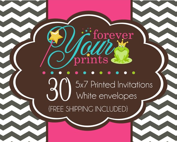 30 Professionally Printed 5 x 7 Cards - PRINTING SERVICE Il_570xn