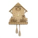 Cuckoo Clock - Wood Clock, Woodland Clock, Unique Wall Clock, Laser Cut Clock, House Clock, Hanging Clock, Modern Clock