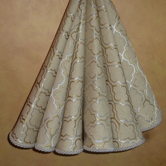 metallic silver and gold threaded linen christmas tree skirt metallic silver and gold threaded linen christmas tree skirt