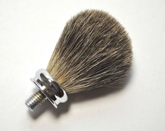 Premium Badger Shaving Brush Kit for Woodworkers, and Woodturners FREE SHIPPING!