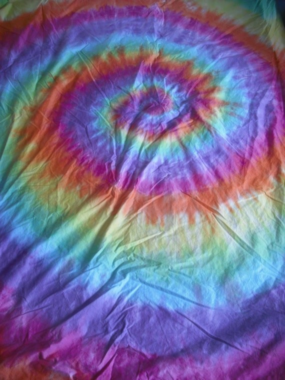 Tie dye King bed sheet set