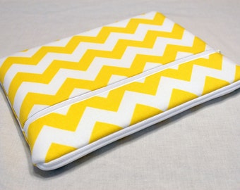iPad air 2 Case, iPad mini Cover, Kindle Paperwhite Cover, Microsoft Surface Case, Sony Xperia Z4 Case, iPad Pro Sleeve-Yellow Chevron