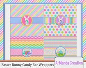 Easter Bunny Printable Candy Bar Wrappers Il_170x135